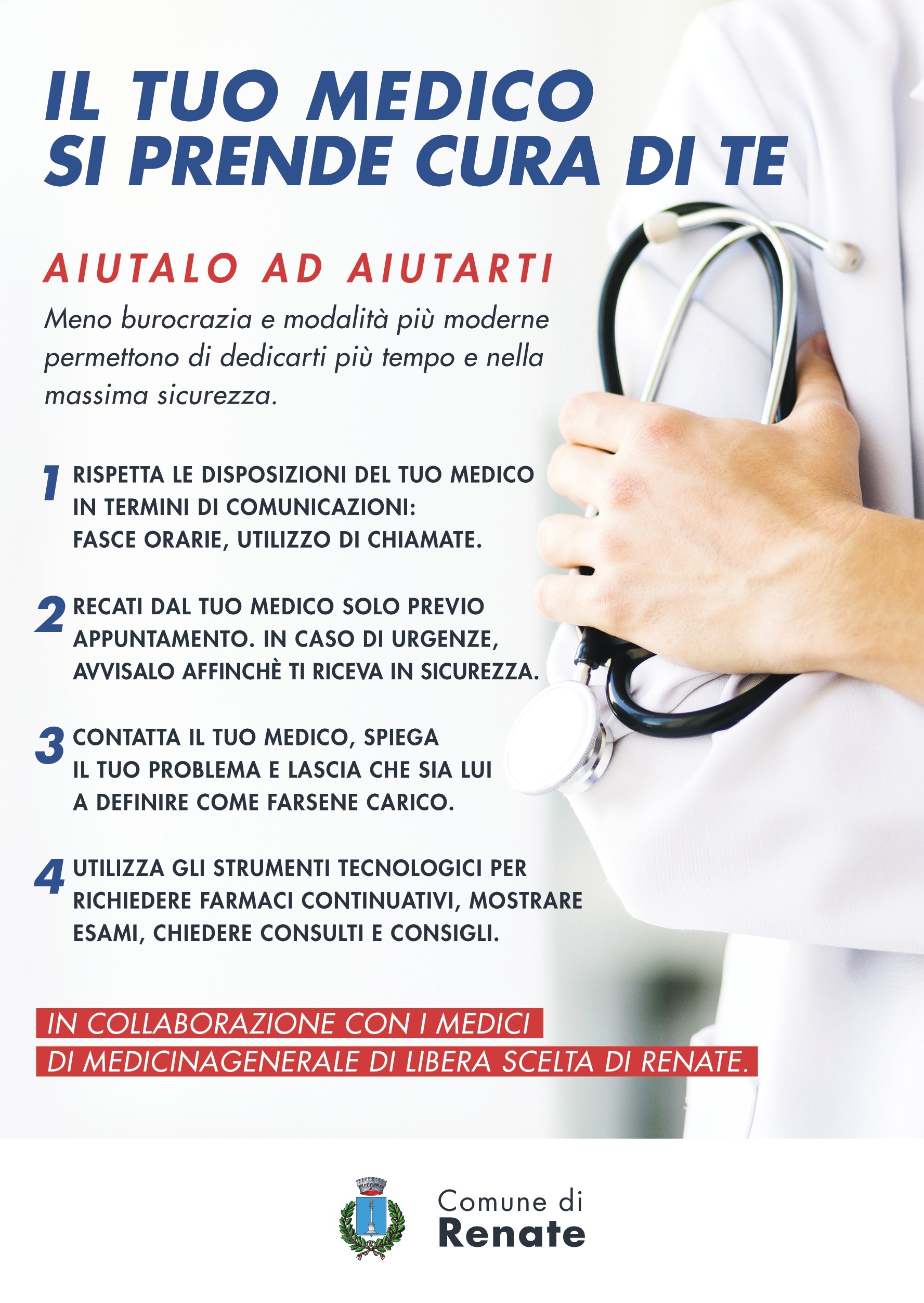 Il tuo medico si prende cura di te: aiutalo ad aiutarti
