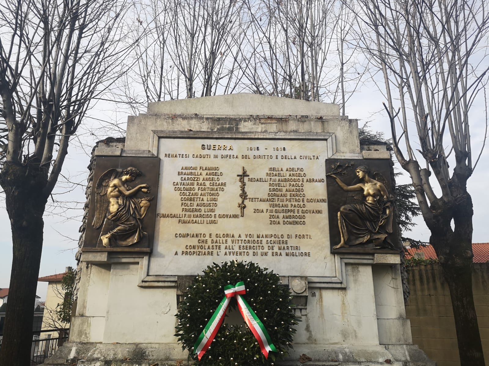 Commemorazione del 4 novembre - Giornata dell'Unità Nazionale e delle Forze Armate