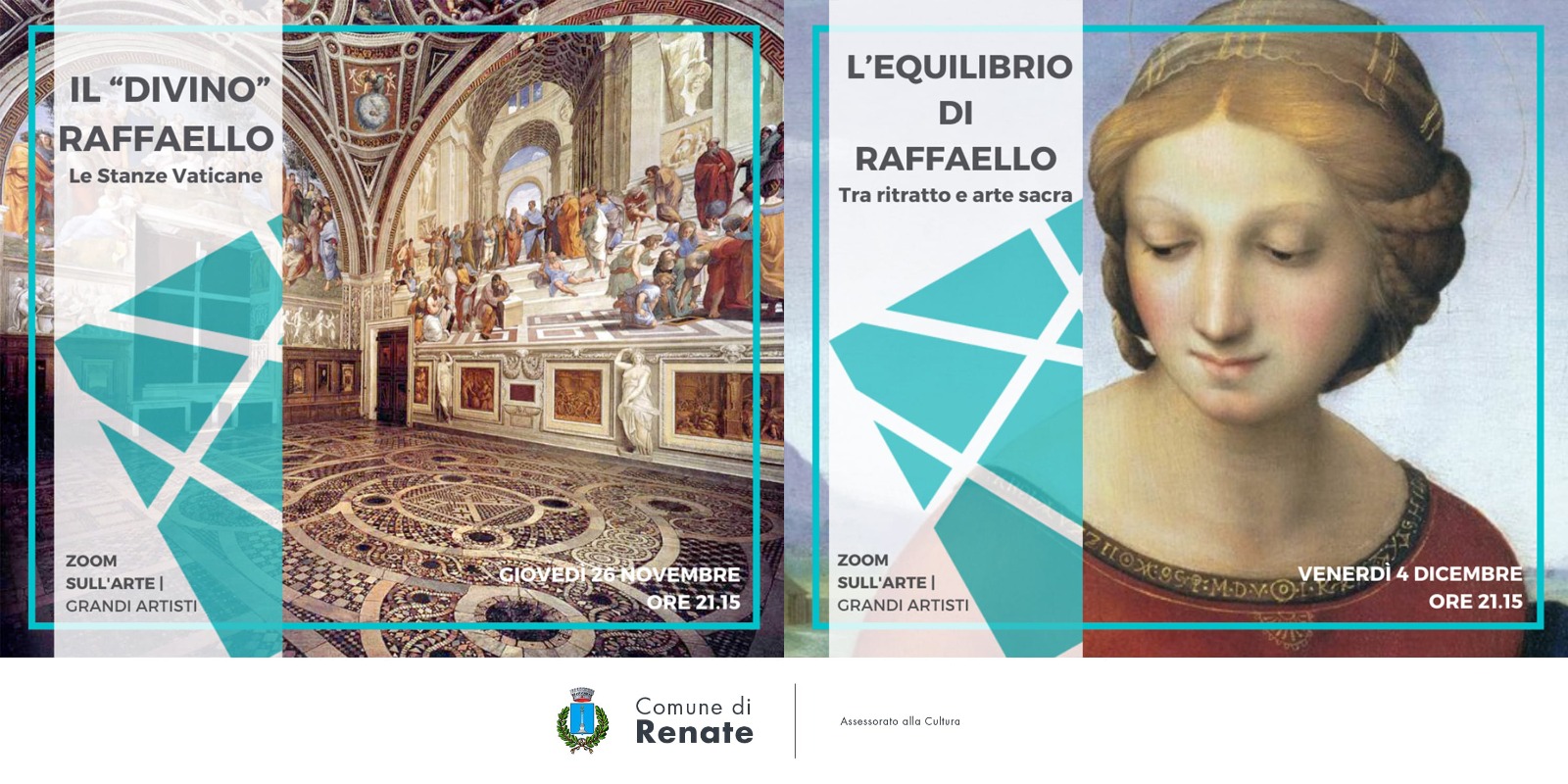 Serate culturali per celebrare il grande Raffaello 
