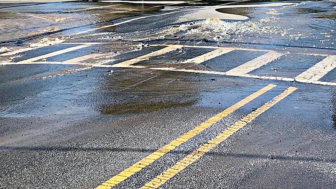 Brianzacque: Perdita d'acqua in via Garibaldi