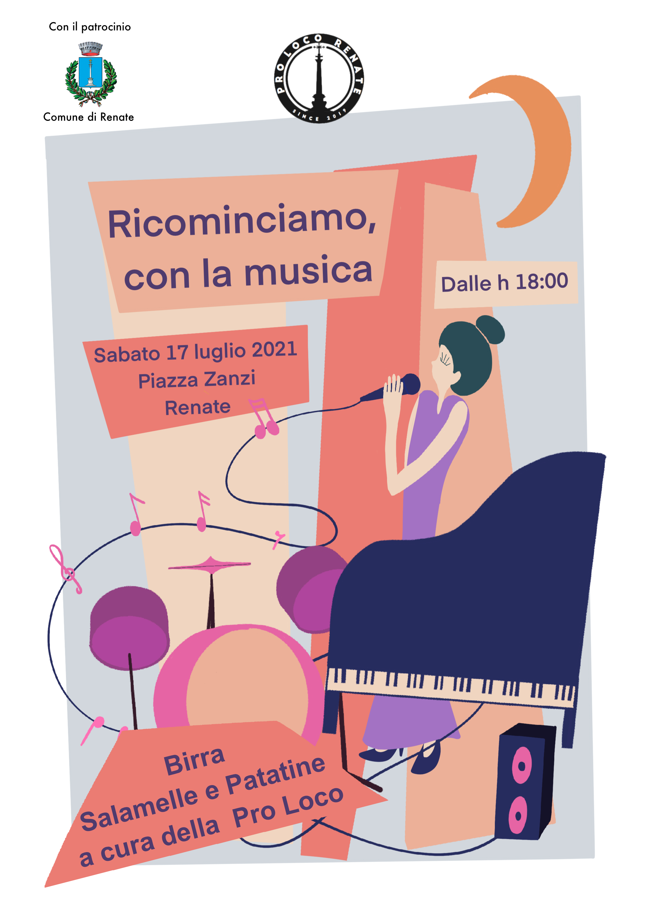 Ricominciamo con la musica!  - Evento musicale per l'estate